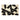 Decorium - Como Large Black and White Rug