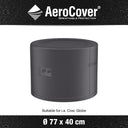 Aerocover - Firetable cover Round 77x40cm high