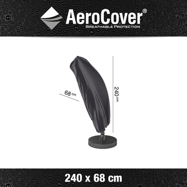 Aerocover - Free Arm Parasol cover 240 x 68cm