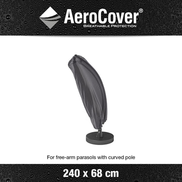 Aerocover - Free Arm Parasol cover 240 x 68cm