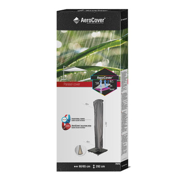 Aerocover - Free Arm Parasol cover 292 x 60/65cm