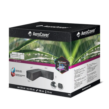 Aerocover - Outdoor Seating Set cover L-Shape 235 x 235 x 100 x 70