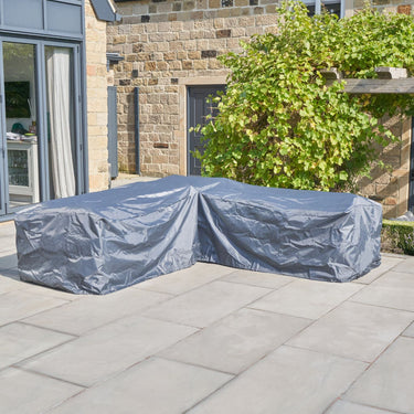 Aerocover - Outdoor Seating Set cover L-Shape 255 x 255 x 100 x 70