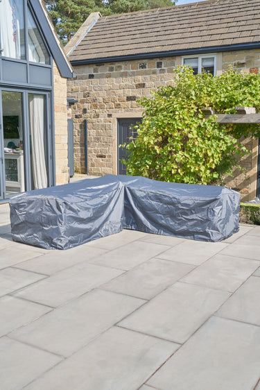 Aerocover - Outdoor Seating Set cover L-Shape 255 x 255 x 100 x 70