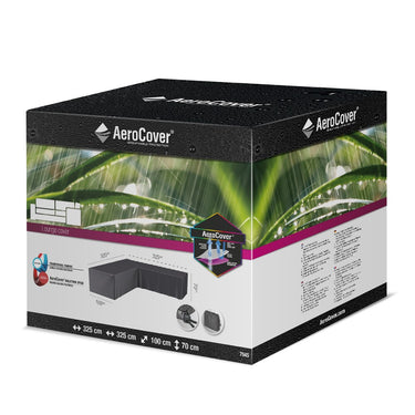 Aerocover - Outdoor Seating Set cover L-Shape 325 x 325 x 100 x 70