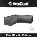 Aerocover - Outdoor Seating Set cover Trapeeze 270x270x90x65x90cm