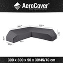 Aerocover - Platform cover 300x300x90xH30/45/70cm high