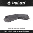 Aerocover - Platform cover Left Hand 325x255x90xH30/45/70cm high
