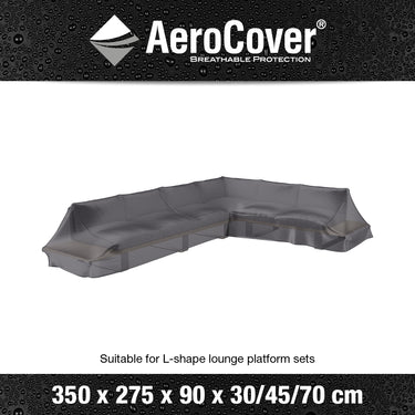 Aerocover - Platform cover Left Hand 350x275x90xH30/45/70cm high
