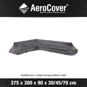 Aerocover - Platform cover Right Hand 350x275x90xH30/45/70cm high
