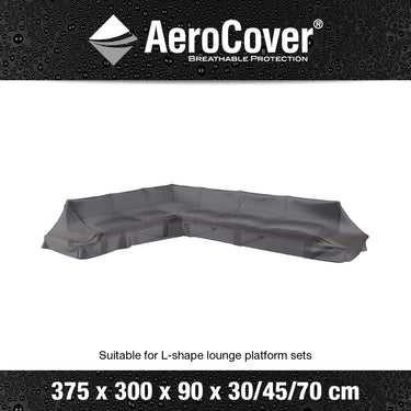 Aerocover - Platform cover Right Hand 350x275x90xH30/45/70cm high