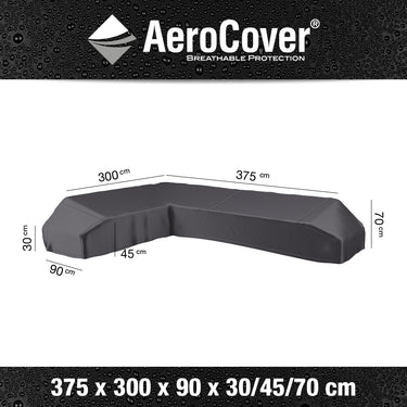 Aerocover - Platform cover Right Hand 375x300x90xH30/45/70cm high