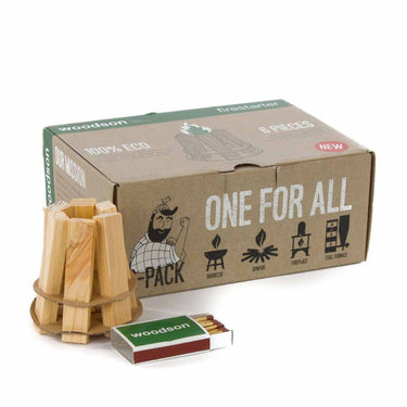 Alfresco Chef - Woodson Firelighters (Box of 6)