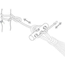 Amazonas - Silk Traveller Techno Hammock Set (includes Micro Ropes)