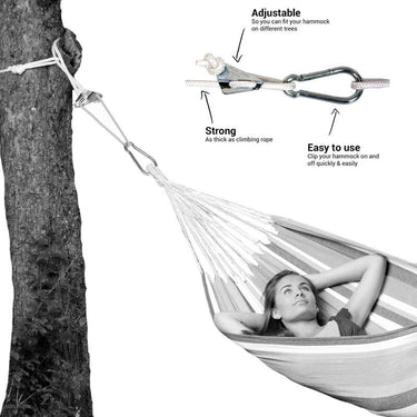 Amazonas - Smart Rope Fixing - White