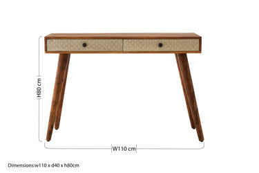 Bala Two Drawer Console