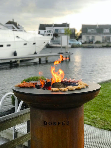 BonFeu - BonBiza. Fire bowl with plancha. Outdoor cooking