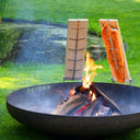 BonFeu - BonBowl. Corteen steel fire bowl. Outdoor cooking and fireplace.