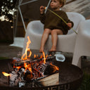 BonFeu - BonBowl. Corteen steel fire bowl. Outdoor cooking and fireplace.
