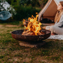 BonFeu - BonBowl. Corteen steel fire bowl. Outdoor cooking and fireplace.