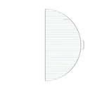 BonFeu - Bongrill half circle.