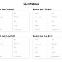 BonFeu - Bongrill half circle.