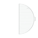 BonFeu - Bongrill half circle.