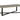 Decorium - Bala Cross Base Coffee Table