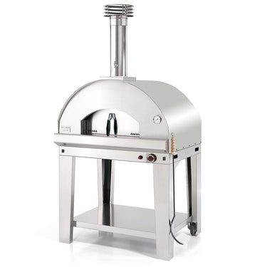 Fontana Forni - Mangiafuoco Dual Fuel Pizza Oven Including Trolley