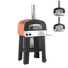 Fontana Forni - Piero Gas & Wood Pizza Oven Including Trolley