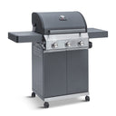 Grillstream - Classic 3 Burner Hybrid - Matt Grey