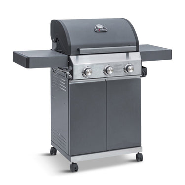 Grillstream - Classic 3 Burner Hybrid - Matt Grey