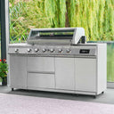 Grillstream - Island 6 Burner Hybrid - Stainless Steel