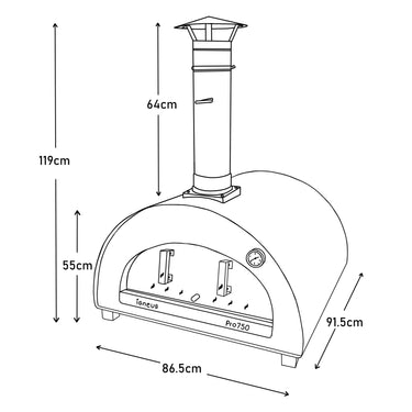 Igneus - Pro 750 Wood Fired Pizza Oven