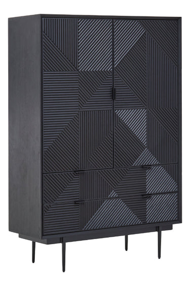 Jamila Black Large Cabinet