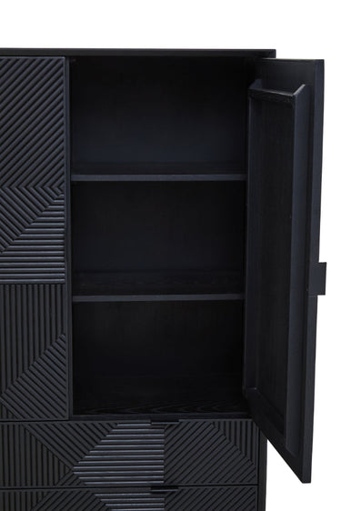 Jamila Black Large Cabinet