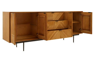 Jamila Sideboard. Abstract pattern design cabinet.