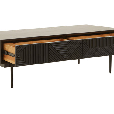 Jamila black coffee table. Home furniture.