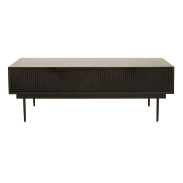 Jamila black coffee table. Home furniture.