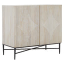 Kanti Sideboard. Elm wood cabinet.