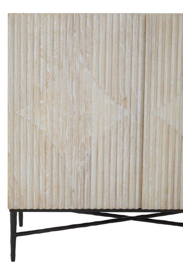 Kanti Sideboard. Elm wood cabinet.