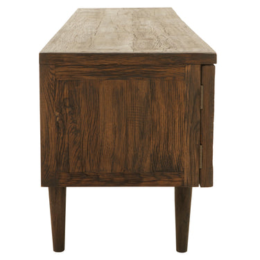 Lucia oak media unit.