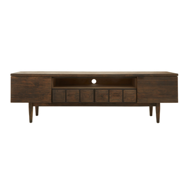 Lucia oak media unit.