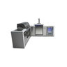 Mont Alpi - Outdoor kitchen. Deluxe 6 burner island with 90 degree corner, kegerator and fridge.