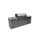 Mont Alpi - Outdoor kitchen. Deluxe 6 burner island with fridge.