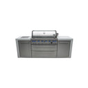 Mont Alpi - Outdoor kitchen. Deluxe 6 burner island.