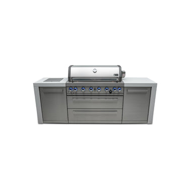 Mont Alpi - Outdoor kitchen. Deluxe 6 burner island.