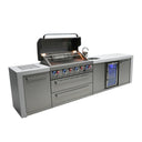 Mont Alpi - Outdoor kitchen. Deluxe island with beverage center.