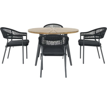 Pacific Lifestyle - Bazel Outdoor 4 Seater Dining Set