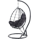 Pacific Lifestyle - Blake Anthracite Outdoor Hanging Chair